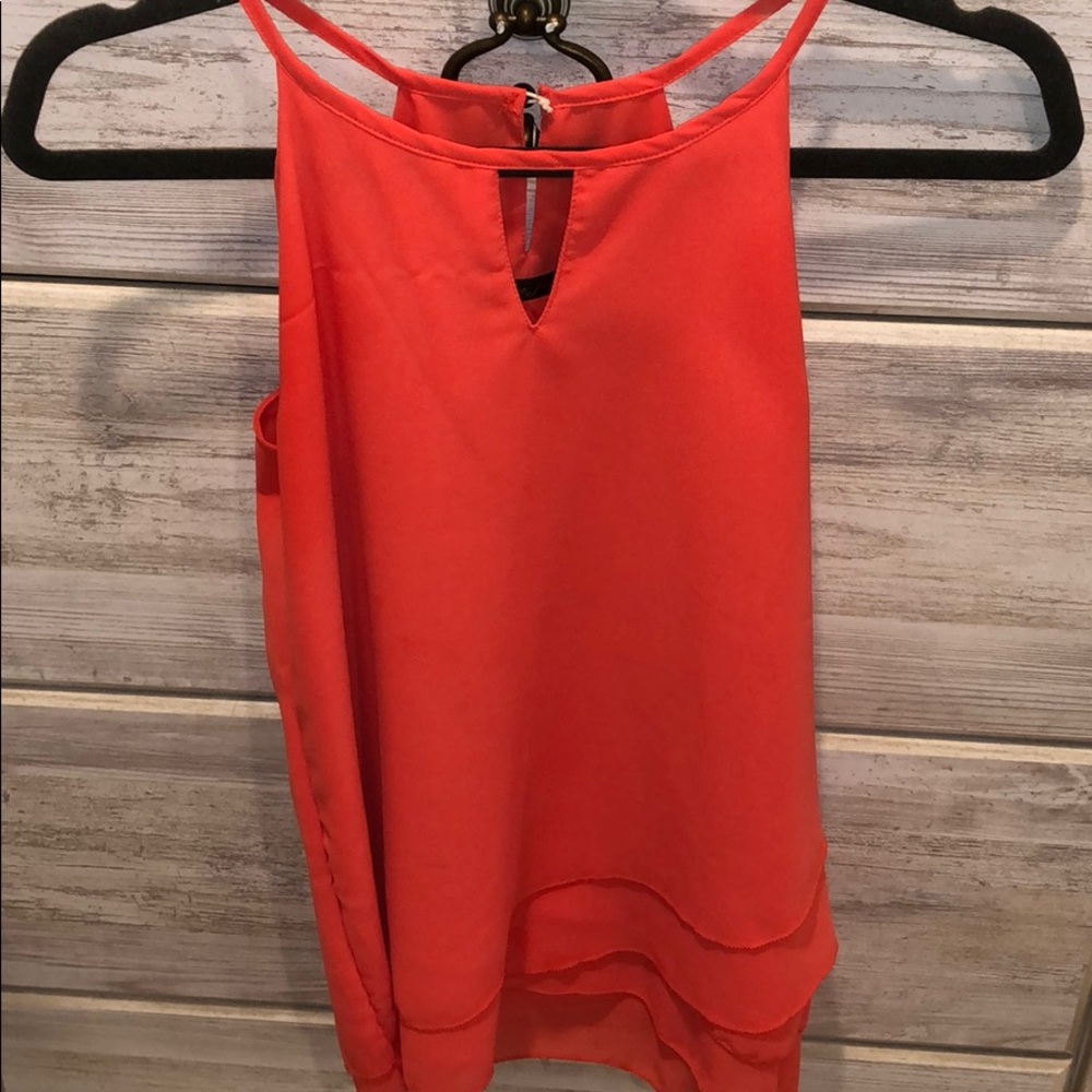 Pink tank top
